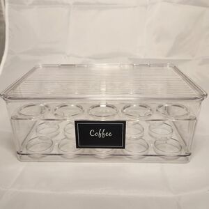 10”x4 1/2” Clear Acrylic Storage Organizer Coffee Pod Holder